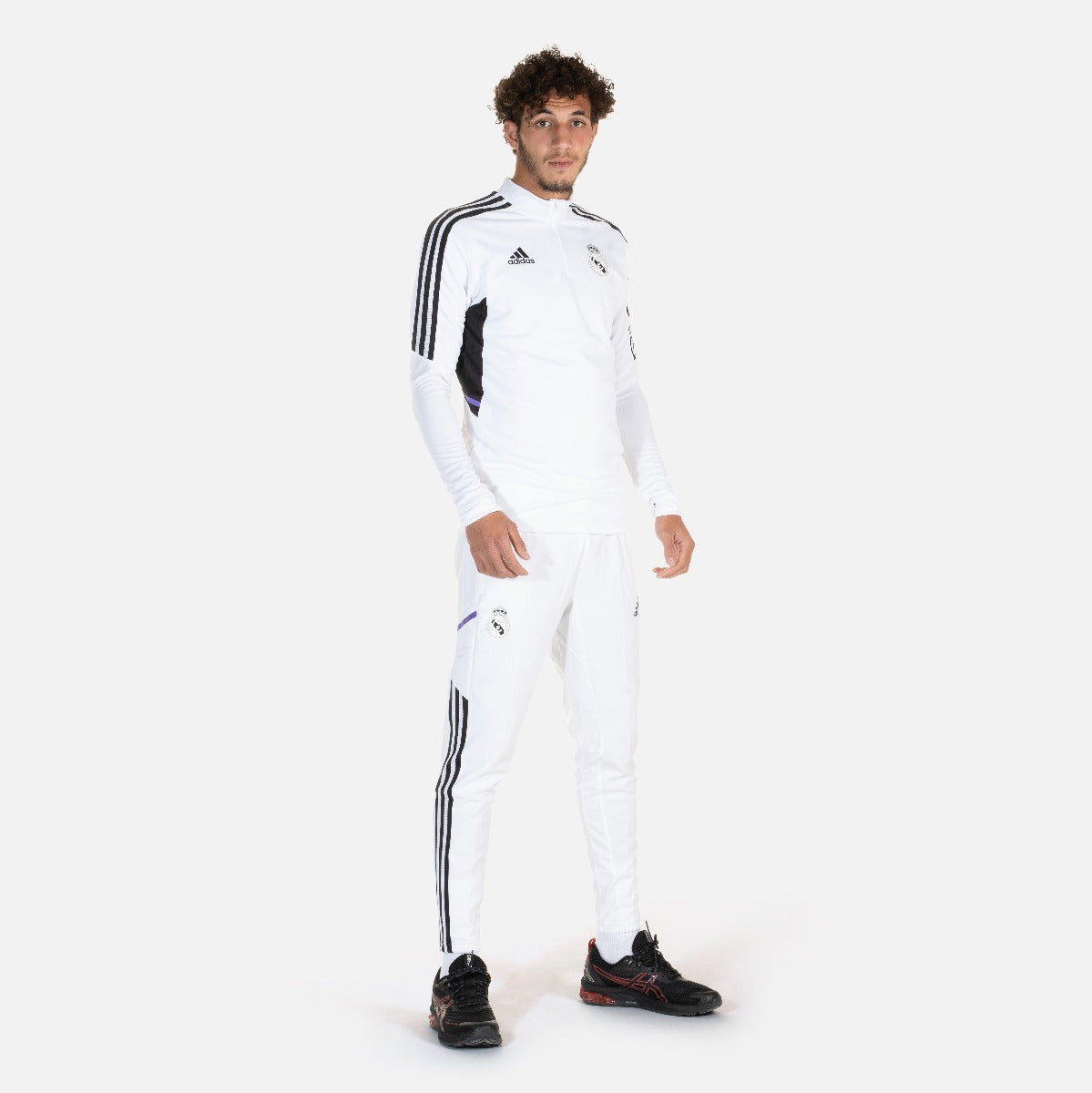 Pantalón de entrenamiento Condivo del Real Madrid - Blanco/Morado