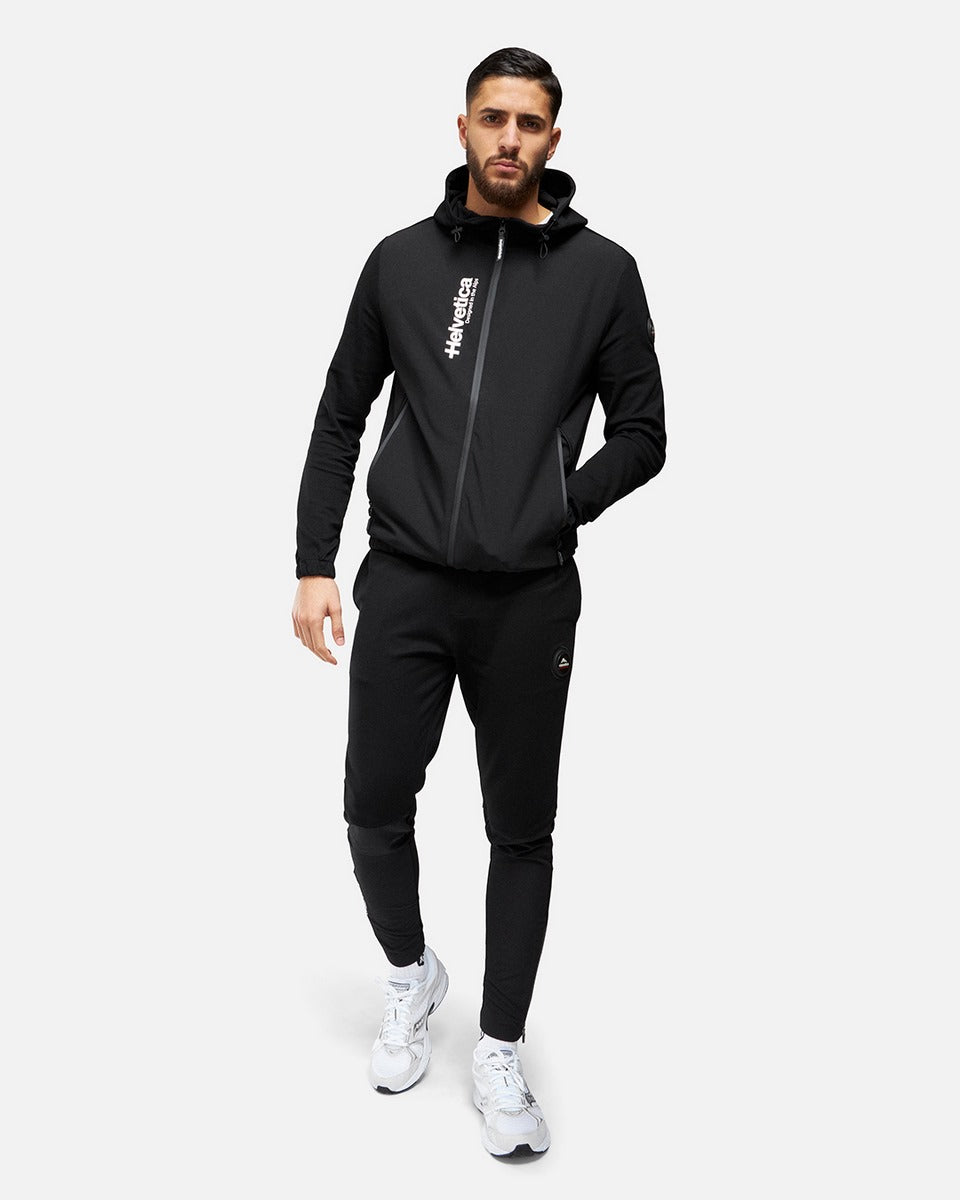 Pantalon jogging Helvetica Beta - Noir