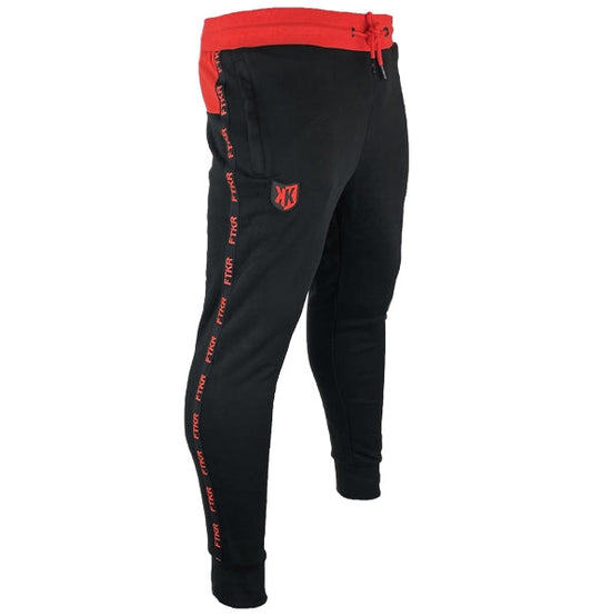 Pantalones de chándal FK Sicarios III - Negro/Rojo 