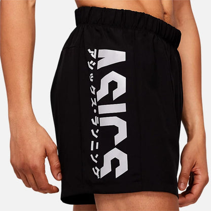 Pantalones cortos Asics Katakana - Negro/Blanco