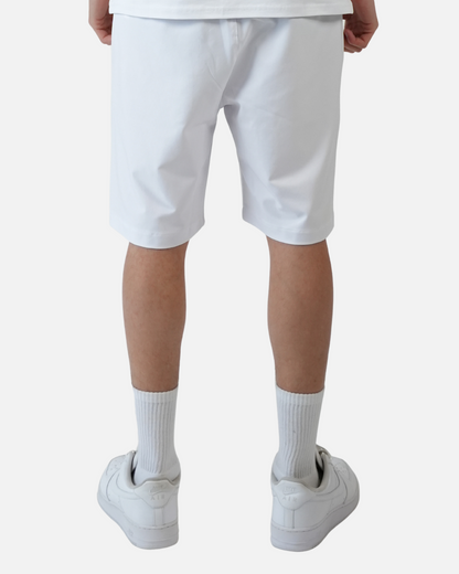 Short Helvetica Capri - Blanc