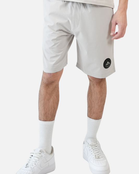 Short Helvetica Capri - Gris