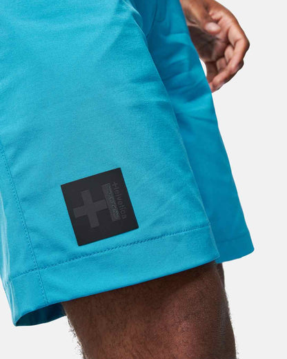 Short Helvetica Parker - Bleu