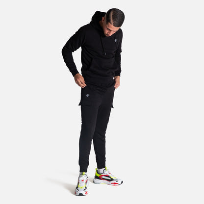 Sudadera con capucha FK Cargo - Negra