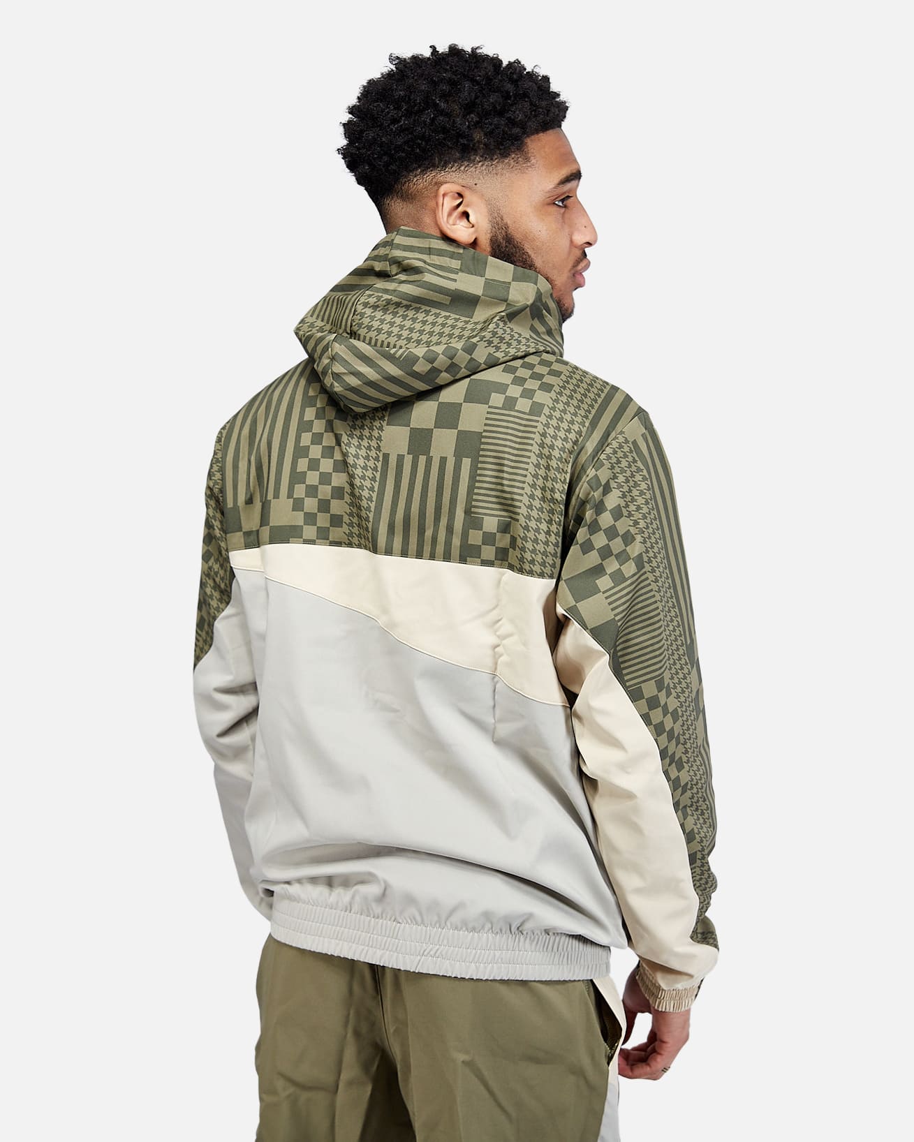 Sudadera con capucha del AC Milan - Caqui/Gris