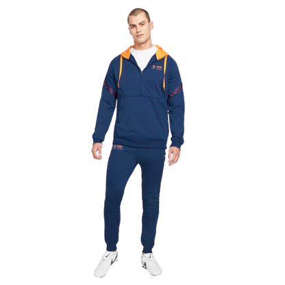 Sweat FC Barcelone - Bleu/Jaune