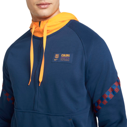 Sweat FC Barcelone - Bleu/Jaune