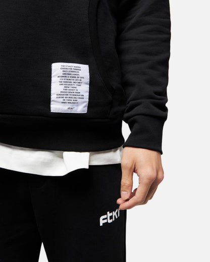 Sudadera con capucha FTKR Premium Legacy - Negra