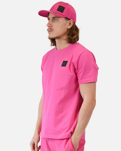 T-shirt Helvetica Quintana - Rose