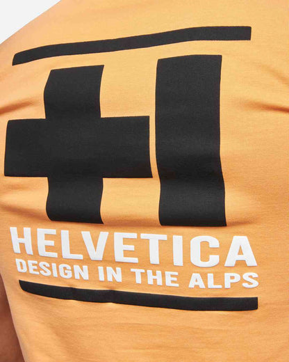 T-shirt Helvetica Williams - Orange