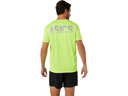 T-shirt Asics  Katakana - Vert
