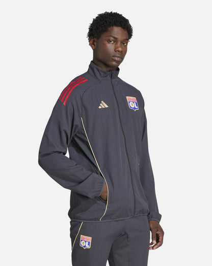 Chaqueta deportiva OL 2025/2026 - Gris