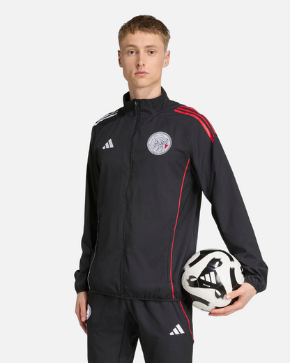 Veste de survêtement Ajax Amsterdam 2025/2026 - Noir