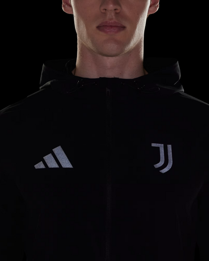 Chaqueta deportiva de la Juventus - Negra
