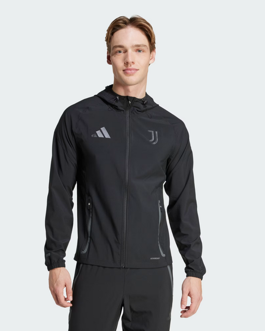 Chaqueta deportiva de la Juventus - Negra