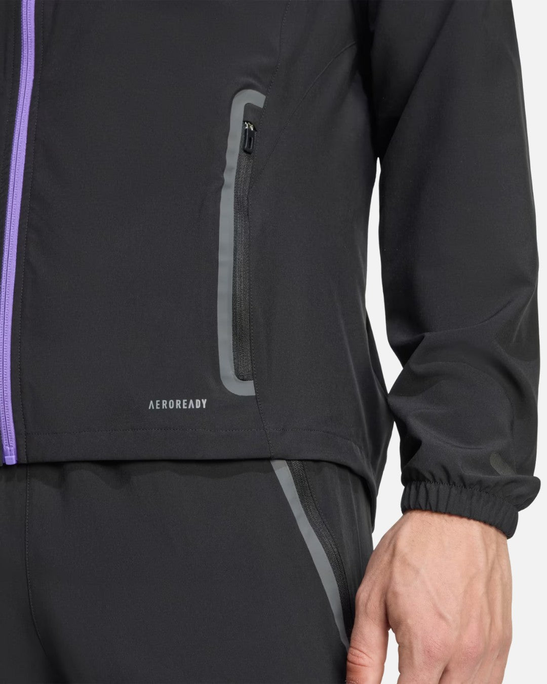 Chaqueta deportiva del Manchester United 2025/2026 - Negro/Morado