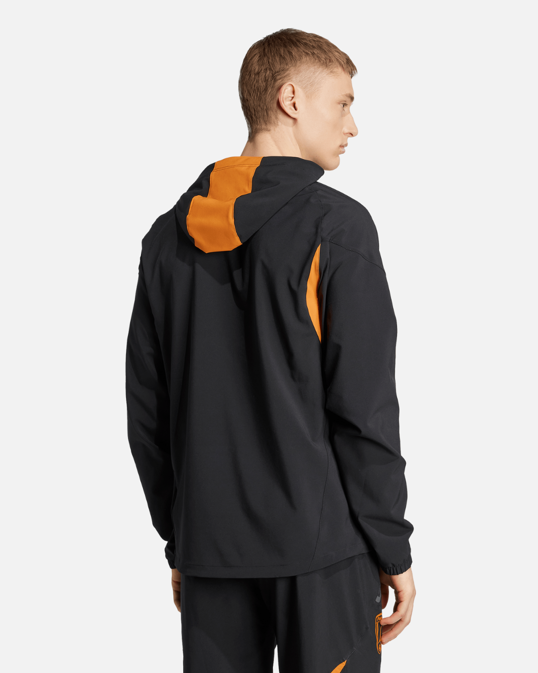 Chaqueta deportiva Paris FC x Jefe - Negra/Naranja