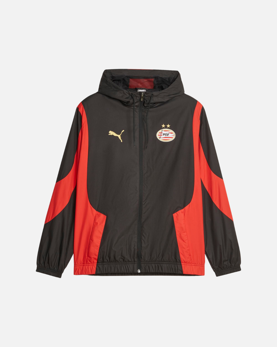 Chaqueta deportiva del PSV Eindhoven - Negro/Rojo
