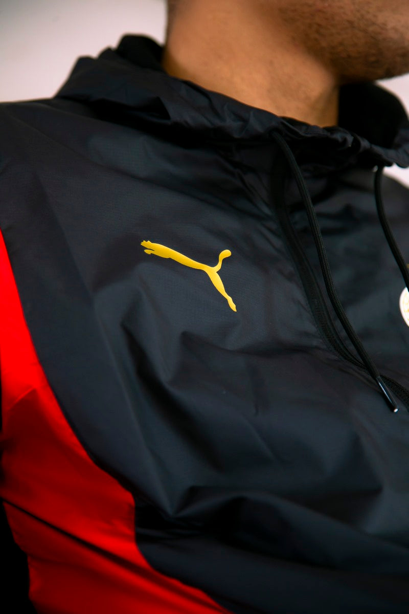 Chaqueta deportiva del PSV Eindhoven - Negro/Rojo