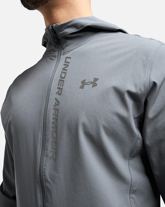 Chaqueta deportiva Under Armour Running Outrun The Storm - Gris