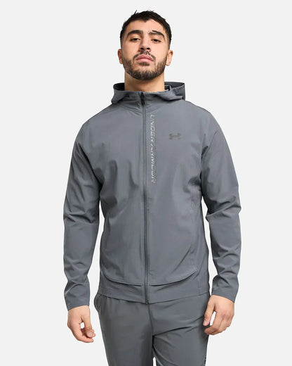 Chaqueta deportiva Under Armour Running Outrun The Storm - Gris