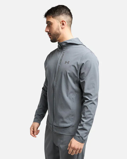 Chaqueta deportiva Under Armour Running Outrun The Storm - Gris