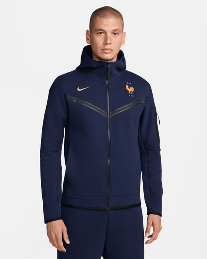 Veste Equipe de France Tech fleece - Bleu/Or