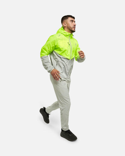 Chaqueta FK Running Lift - Gris/Amarillo