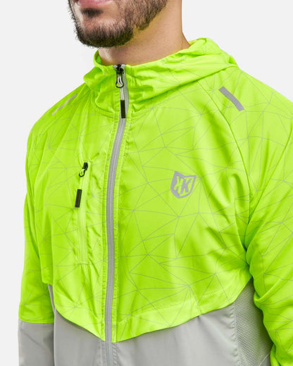 Chaqueta FK Running Lift - Gris/Amarillo