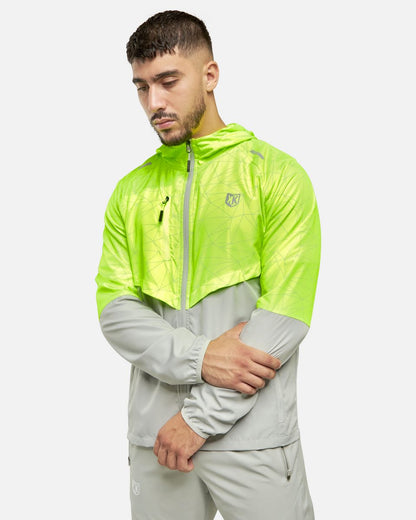Chaqueta FK Running Lift - Gris/Amarillo