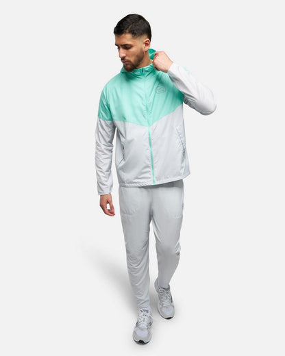 Chaqueta Nike Running Air - Gris/Verde