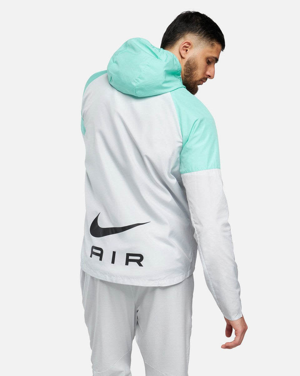 Chaqueta Nike Running Air - Gris/Verde