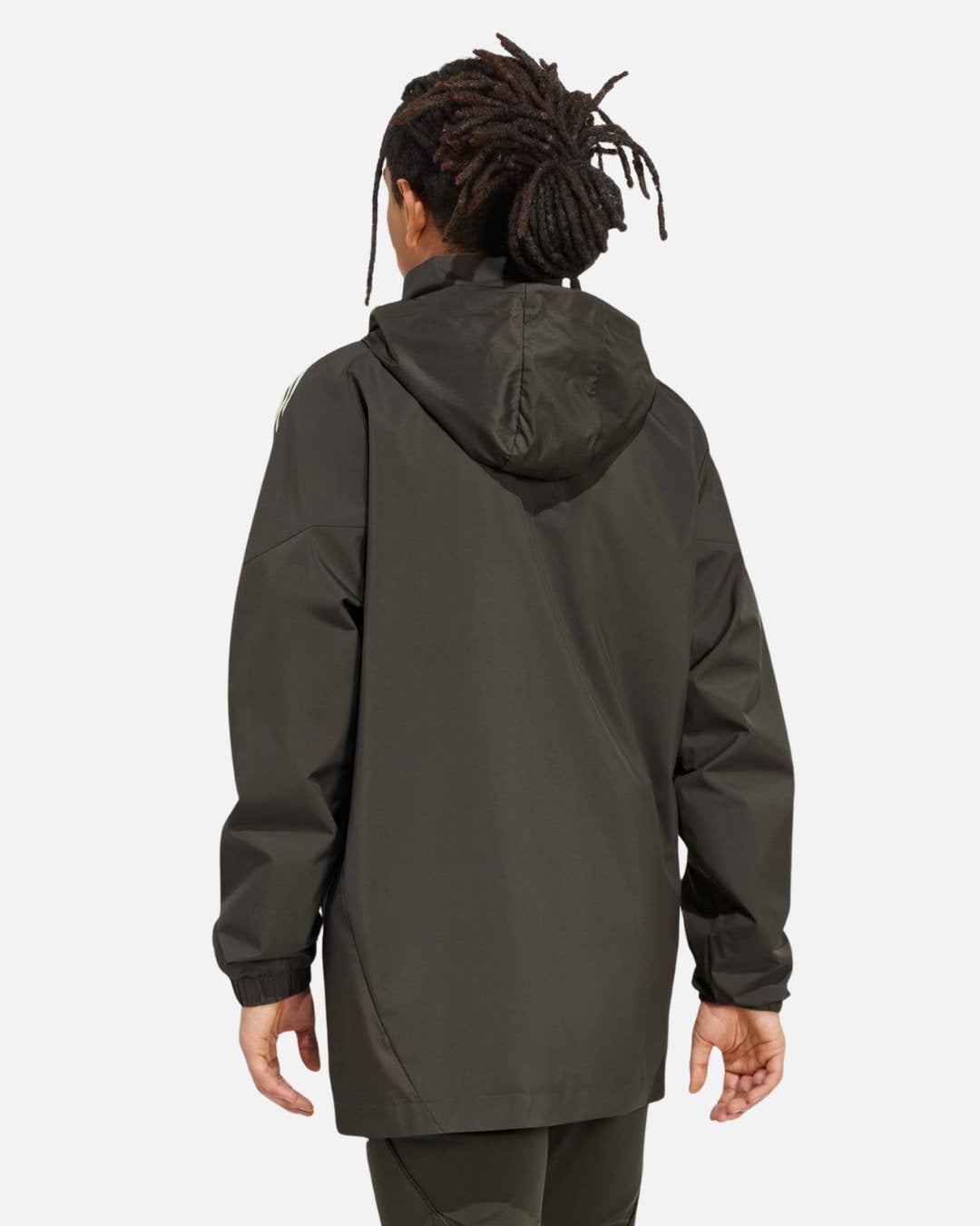 Chaqueta cortavientos del Real Madrid 2025/2026 - Caqui/Verde