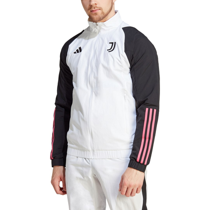 Chaqueta deportiva de la Juventus - Blanco/Negro/Rosa