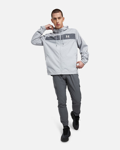 Chaqueta cortavientos Under Armour Running Sportstyle - Gris
