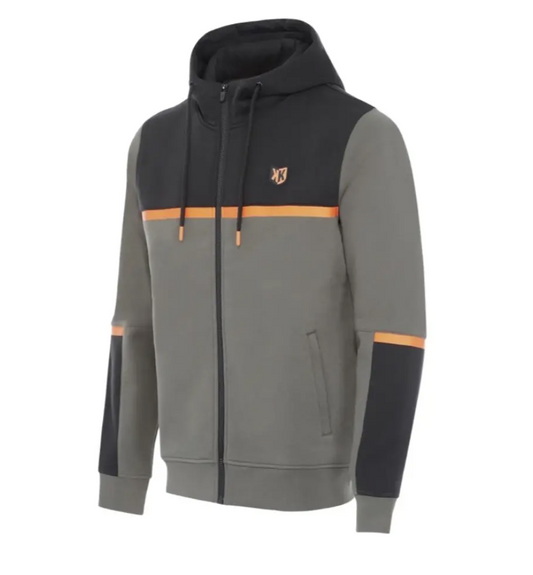 Sudadera con capucha Sicarios V - Caqui/Negro/Naranja